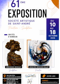 Invitée d'Honneur - 61<sup>ème</sup> Exposition &bull; St-André-les-Vergers